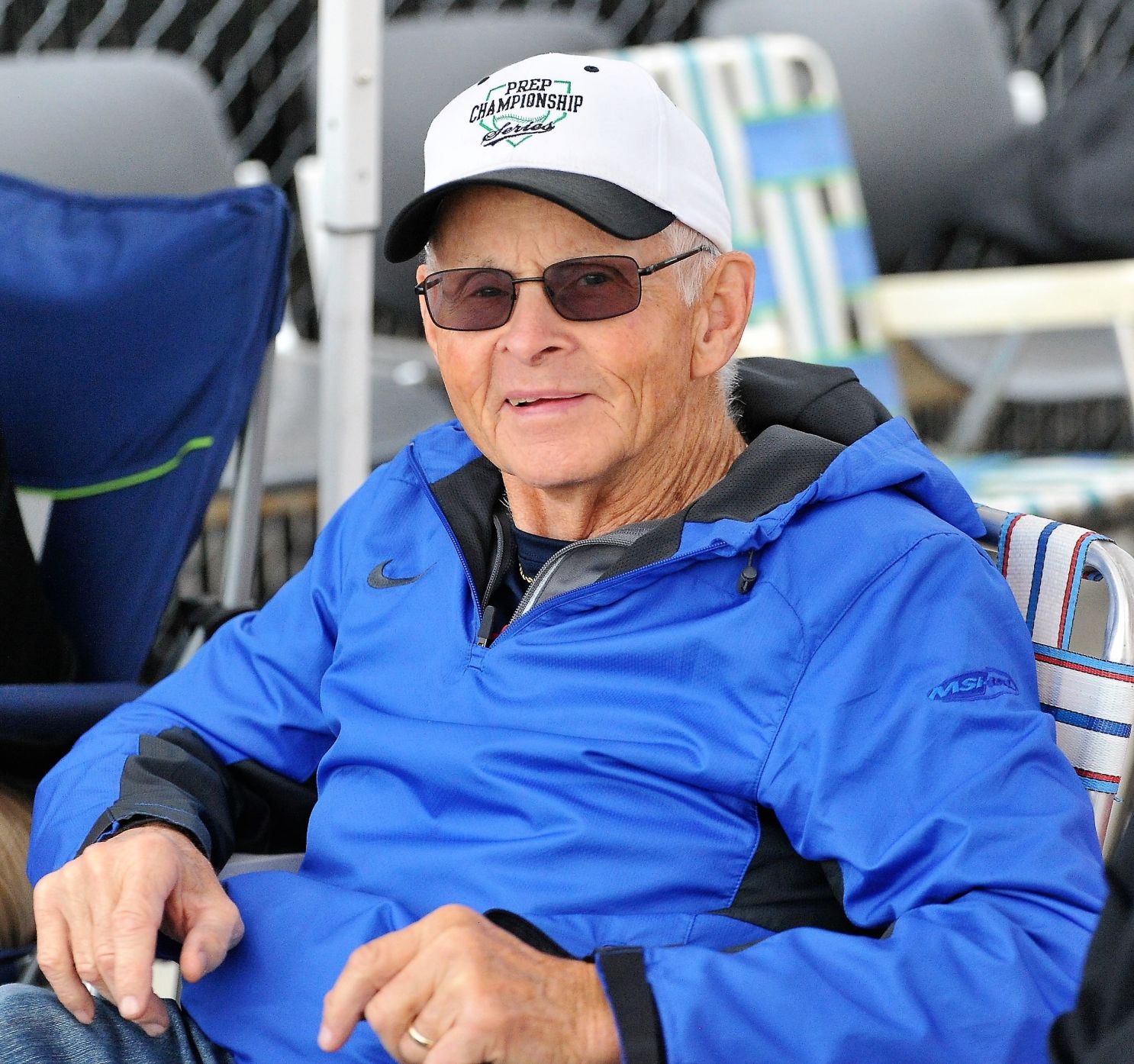 Umpire Larry Gallagher